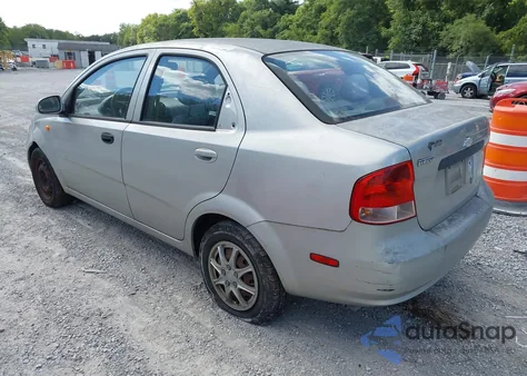 2004 Chevrolet Aveo from USA, damaged, VIN KL1TD52654B123665